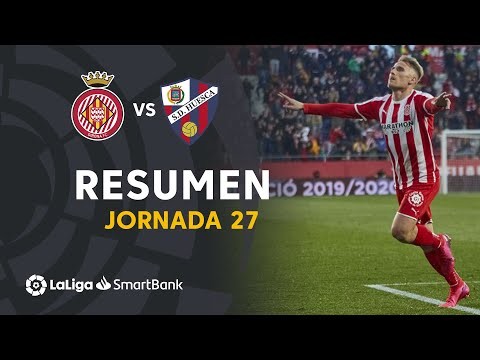 Resumen de Girona FC vs SD Huesca (1-0)