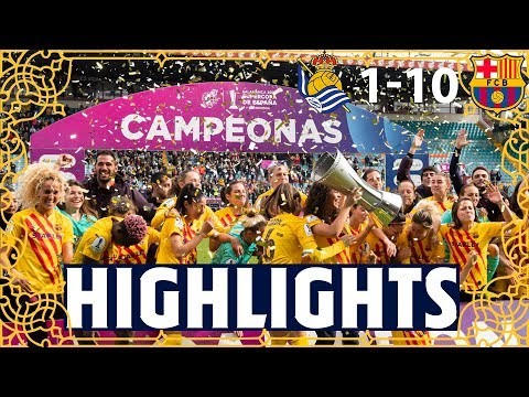 HIGHLIGHTS | Real Sociedad 1 - FC Barcelona 10 | SUPER CUP FINAL