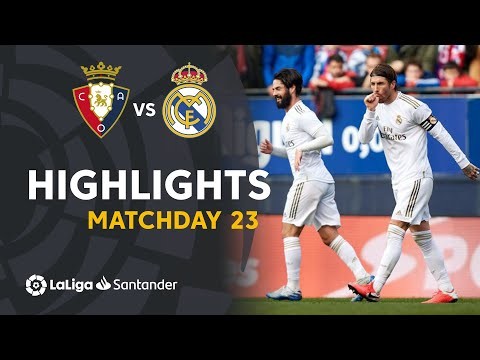 Highlights CA Osasuna vs Real Madrid (1-4)