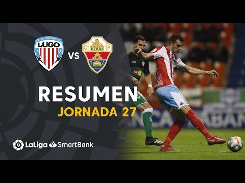 Resumen de CD Lugo vs Elche CF (2-2)