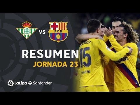 Resumen de Real Betis vs FC Barcelona (2-3)