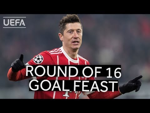 ALL OF LEWANDOWSKI'S ROUND OF 16 GOALS!