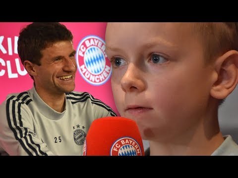How many goals did you score in the U11 team? Thomas Müller answers kids questions