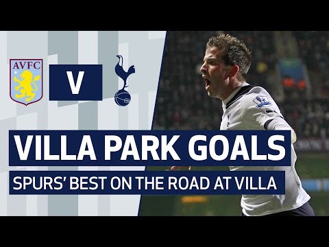 SPURS' BEST GOALS AT VILLA PARK | Ft. van der Vaart, Bale & Kane