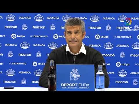 Rueda de prensa de  José Luis Martí tras el RC Deportivo vs Girona FC (2-2)