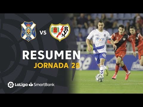 Resumen de CD Tenerife vs Rayo Vallecano (0-0)