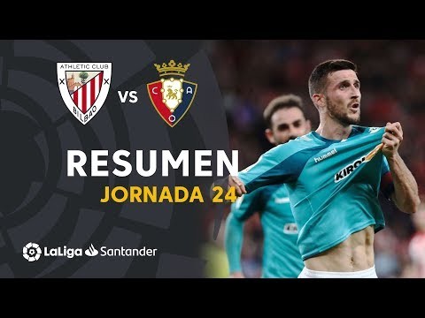 Resumen de Athletic Club vs CA Osasuna (0-1)
