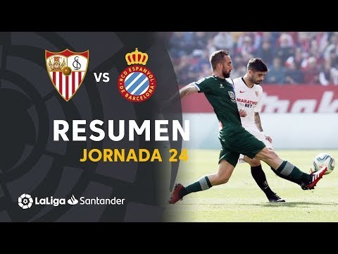 Resumen de Sevilla FC vs RCD Espanyol (2-2)