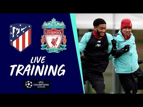 Liverpool's pre-Champions League training | Atletico Madrid