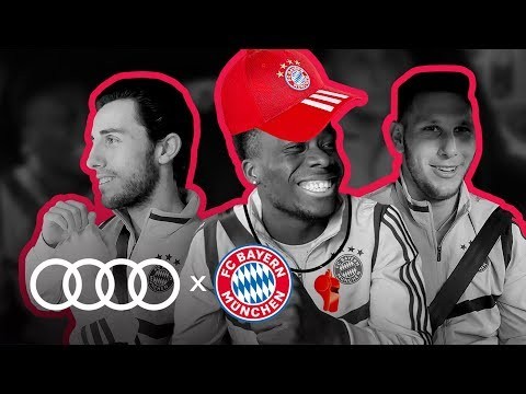 "You have to shave your head" - Interview with Davies, Süle & Odriozola | FC Bayern X Audi