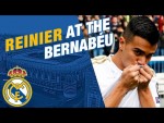 Reinier takes to the Estadio Santiago Bernabéu pitch!