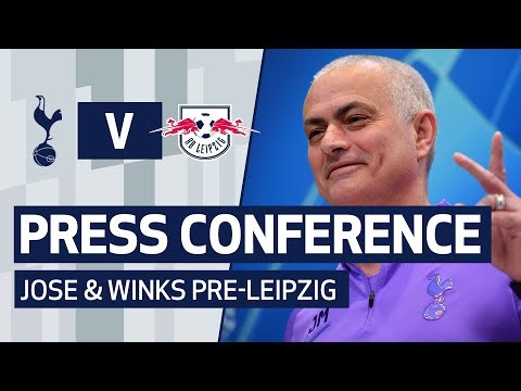 PRESS CONFERENCE | JOSE MOURINHO & HARRY WINKS ON LEIPZIG