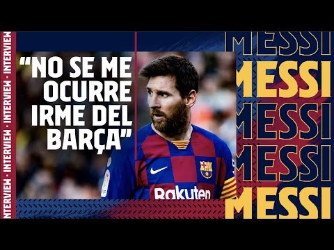 LEO MESSI: "Quiero ganar otra Champions en el Barça" | ENTREVISTA