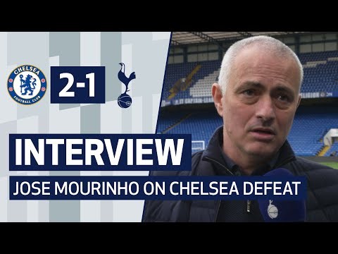 JOSE MOURINHO ON CHELSEA DEFEAT | INTERVIEW | CHELSEA 2-1 SPURS