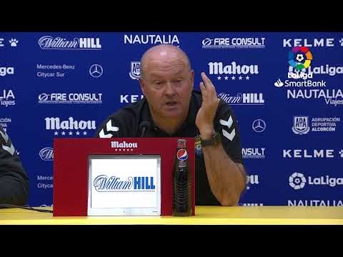 Rueda de prensa de Pepe Mel tras el AD Alcorcón vs UD Las Palmas (1-1)