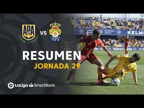 Resumen de AD Alcorcón vs UD Las Palmas (1-1)