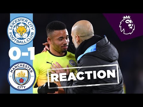 JESUS REACTS AND LOOKS AHEAD TO REAL MADRID | LEICESTER 0-1 MAN CITY