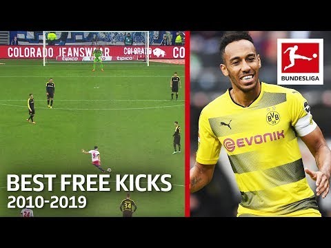 Top 10 Best Free Kicks of The Decade 2010-2019 - Aubameyang, Alaba, Calhanoglu & More