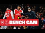 BENCH CAM | Arsenal 3-2 Everton | Premier League | Feb 23, 2020