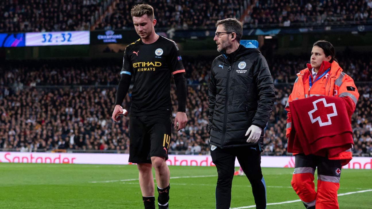 Sources: Man City's Laporte in fitness race for Real Madrid return