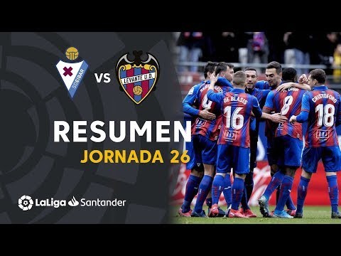 Resumen de SD Eibar vs Levante UD (3-0)