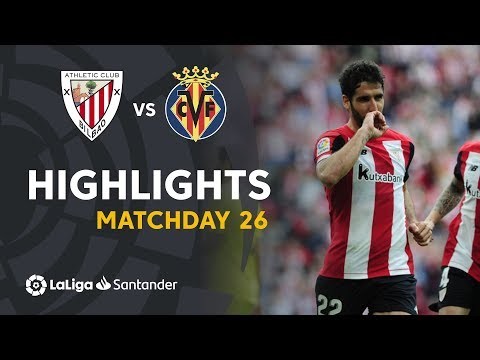 Highlights Athletic Club vs Villarreal CF (1-0)