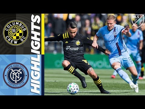 Columbus Crew SC vs. NYCFC | Red Card & Top Corner Curler! | MLS HIGHLIGHTS