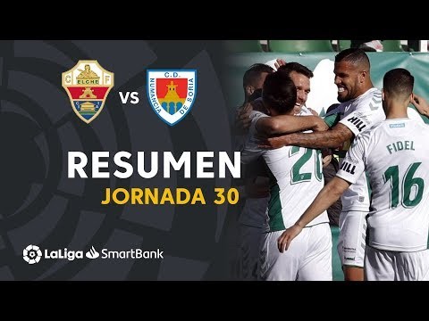 Resumen de Elche CF vs CD Numancia (2-0)