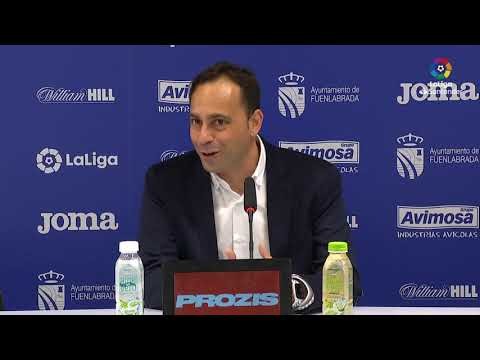 Rueda de prensa de Fran Fernández tras el CF Fuenlabrada vs AD Alcorcón (3-4)