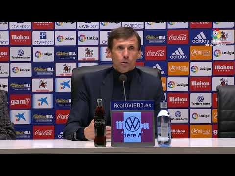 Rueda de prensa de José Ángel Ziganda tras el Real Oviedo vs CD Tenerife (1-0)