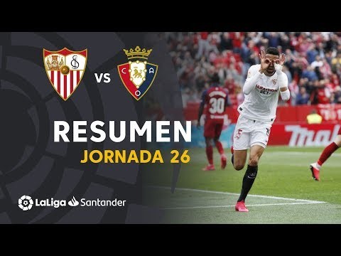 Resumen de Sevilla FC vs CA Osasuna (3-2)