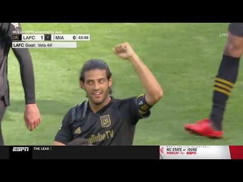 Carlos Vela with a stunning chip from outside the area vs David Beckham's Inter Miami!