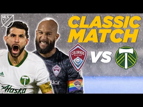 Six Goals, Penalty Save & SNOW?! | Colorado Rapids 3-3 Portland Timbers Classic Soccer Highlights