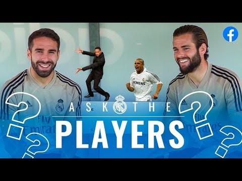 Which LEGEND would you play with? | Ask Carvajal & Nacho | Real Madrid