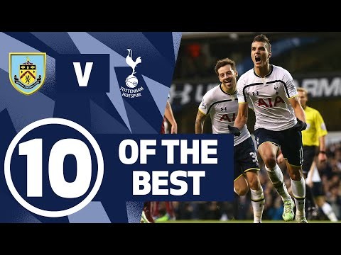 10 OF THE BEST | SPURS BEST GOALS V BURNLEY | Ft. Lamela, Son & Kane!