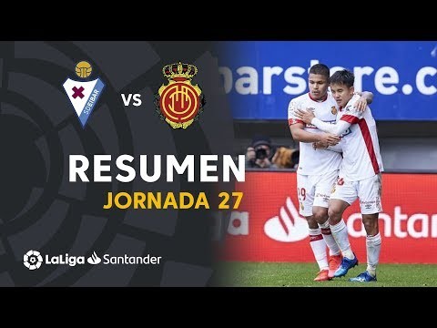 Resumen de SD Eibar vs RCD Mallorca (1-2)