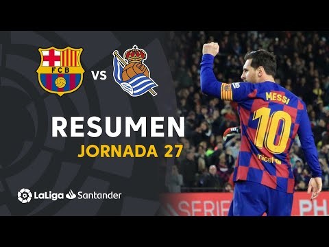 Resumen de FC Barcelona vs Real Sociedad (1-0)