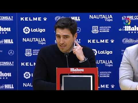 Rueda de prensa de Andoni Iraola tras el AD Alcrocón vs CD Mirandés (1-2)