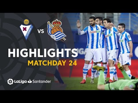 Highlights SD Eibar vs Real Sociedad (1-2)
