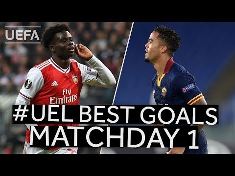 SAKA, KLUIVERT: #UEL BEST GOALS, Matchday 1