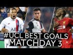 MBAPPÉ, DYBALA, MANÉ: #UCL BEST GOALS, Matchday 3