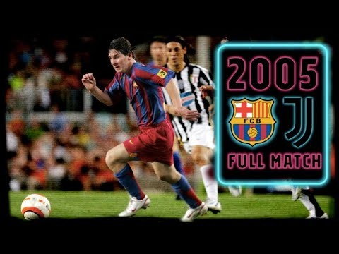 LIVE / DIRECTO: FC Barcelona – Juventus FULL MATCH | 2005