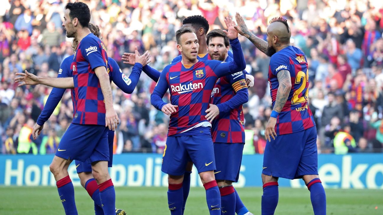 Sources: Barcelona may cut players' salaries amid coronavirus crisis