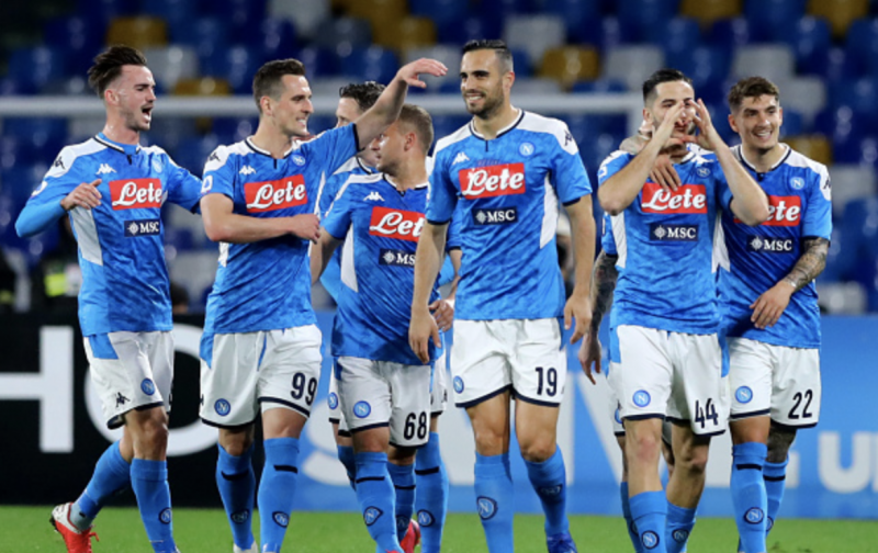 Napoli return to training next week