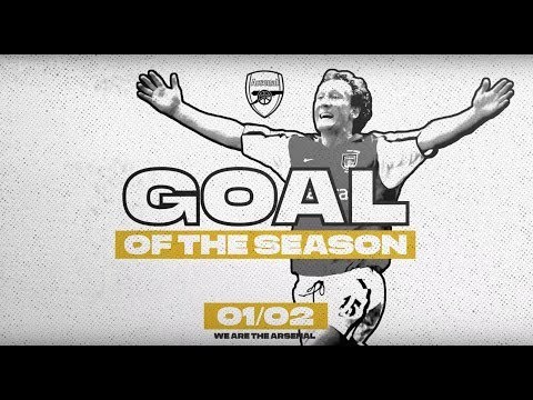 ?DOUBLE WINNERS ? | Top 10 goals of the 2001/02 season | Henry, Bergkamp, Pires