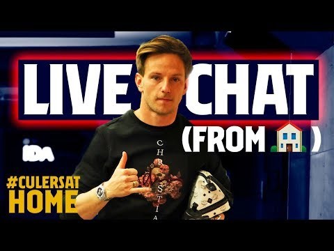 LIVE CHAT with RAKITIC from his home #stayathome