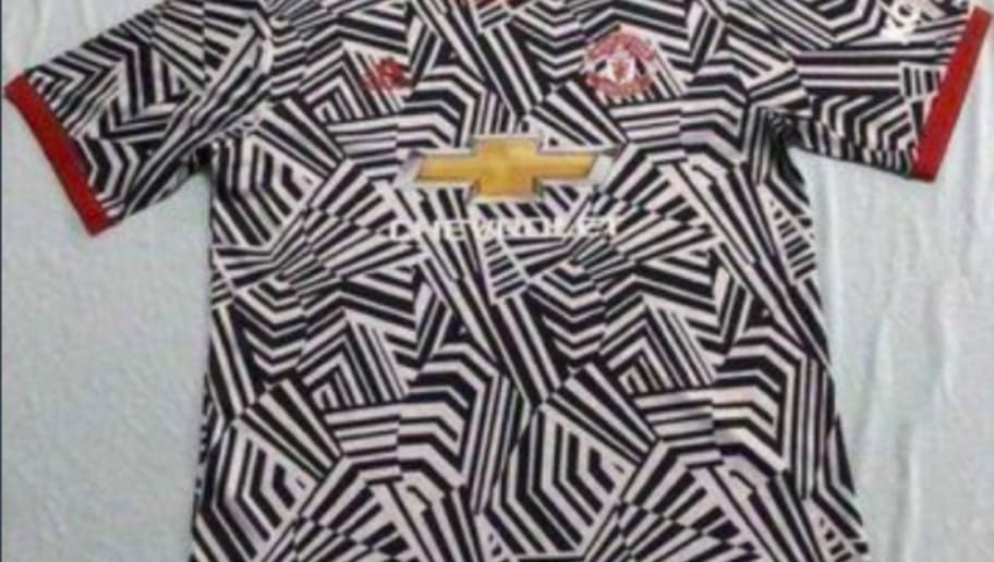 Manchester United's Zebra Print Third Kit for 2020/21 Leaked - And it's a Shocker