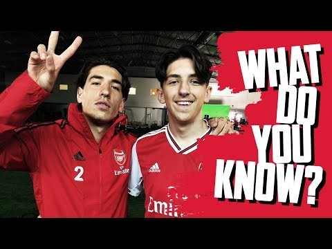 NAME ALL OF THE INVINCIBLES | Hector Bellerin v Junior Gunner Albie | What Do You Know?