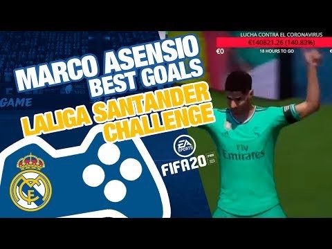 ALL of Asensio's FIFA 20 goals during LaLiga Santander Challenge!