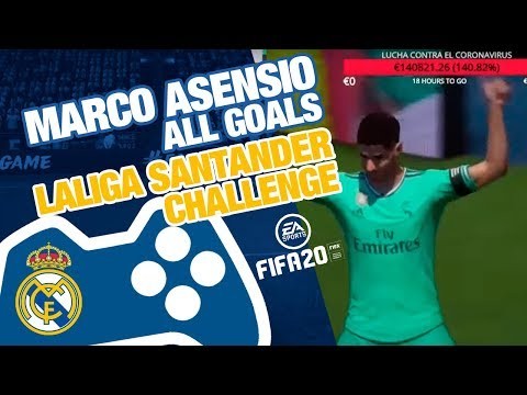 ALL of Asensio's FIFA 20 goals during LaLiga Santander Challenge!